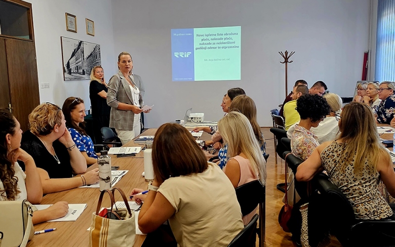 U Udruženju obrtnika Velika Gorica održan seminar : novosti u poreznoj reformi i promjene u obračunu plaće